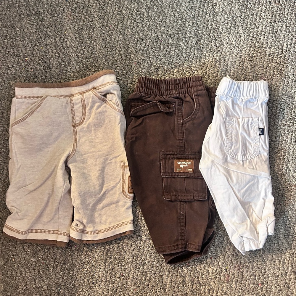 Baby 3-6 month old pants bundle
